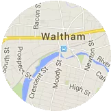 Map Waltham